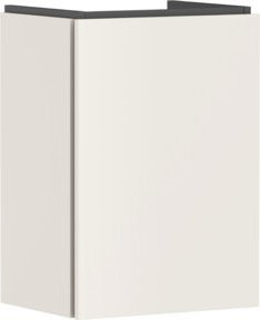 Hansgrohe Waschtischunterschrank Xilesa E in Beige mit SoftClose-Türen und linksseitiger Türanordnung, B/T: 43 x 33 cm - Bild 1