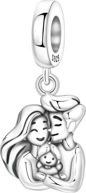 PANPOKI Charms Perlen Anhänger, 925 Silber - Bild 1