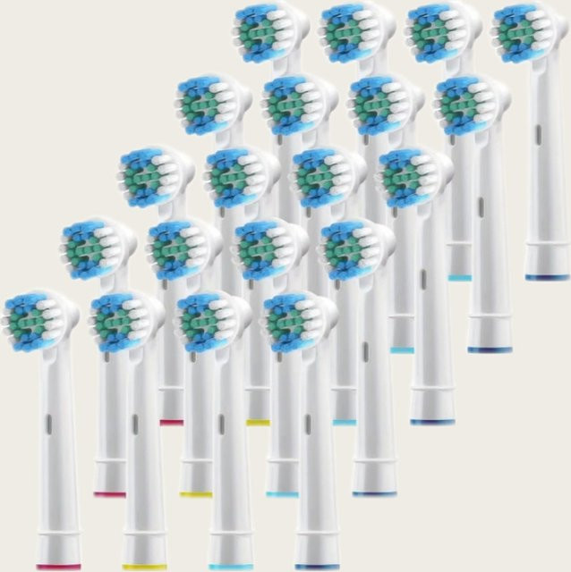 Oral-B Ersatz-Zahnbürstenköpfe, Weiß, Unisex - Bild 1