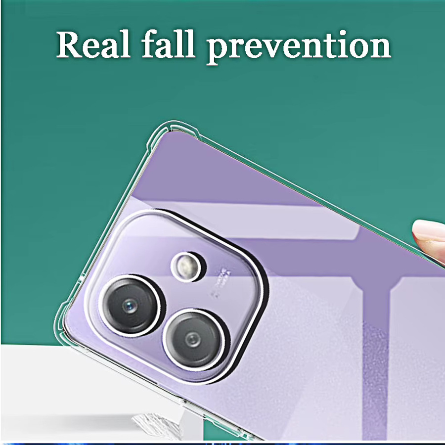 Stoßfeste Handyhülle für Oppo A40 A60 A80 A3 4G 5G A79 A98 A58 A78 A38 mit transparenter Rückseite - Bild 4