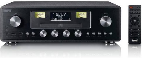 Imperial DABMAN 280CD Tischradio mit DAB+, UKW, CD, Bluetooth und USB in Schwarz - Bild 1
