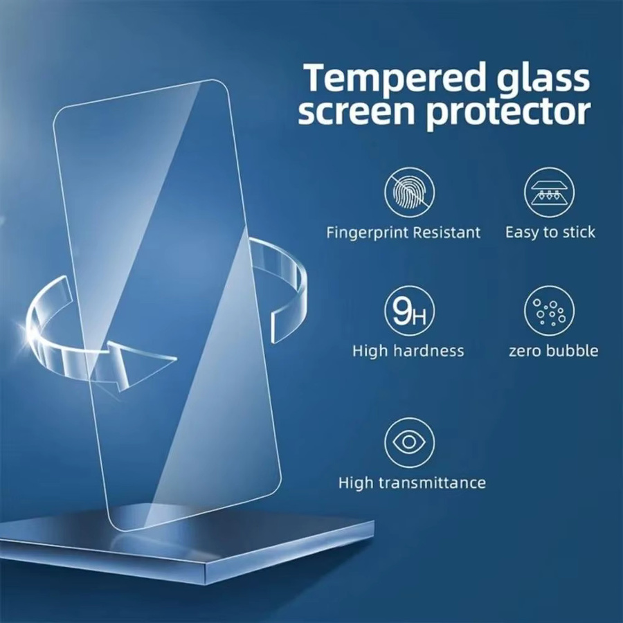 3 Stück Glas-Displayschutzfolien für Samsung Galaxy S25 S24 S23 S20 sowie A56 A55 A54 A36 A35 A34 A17 A16 A15 in Transparent - Bild 2