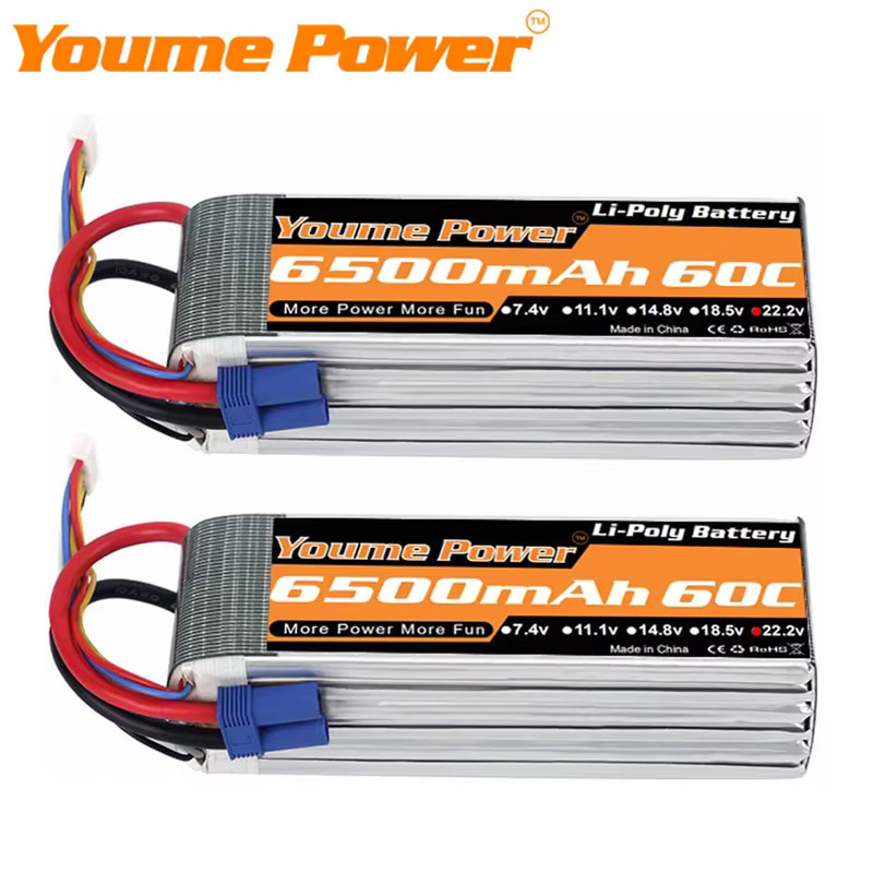 Youme Lipo Batterie, 2-teiliges Set, RC Teile - Bild 4
