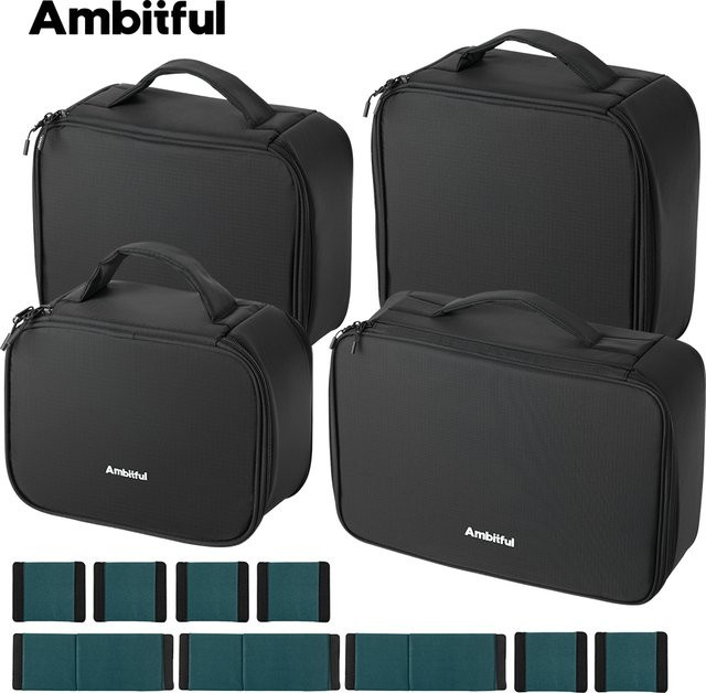 AMBITFUL Zoom P7 II Fotostudio-Tragetasche in Schwarz für DSLR, Objektive, Drohnen und GoPro sowie DJI und GODOX Equipment - Bild 1