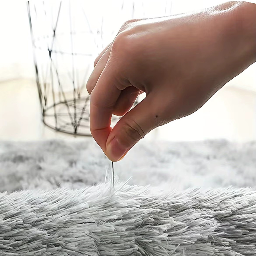 VIKAMA Kinderzimmer-Teppich aus Wolle und Seide im Nordic-Design für Schlafzimmer und Wohnzimmer - Bild 2