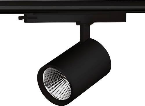 Larsen Aufbausystem-Komponente LL-001248 LED Track Adapter in Schwarz aus Aluminium mit warmweißem Licht und Amazon Alexa Kompatibilität - Bild 1
