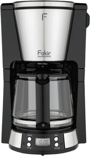 Fakir Coffee Mine Filterkaffeemaschine in Schwarz mit Glaskanne und Warmhaltefunktion - Bild 1