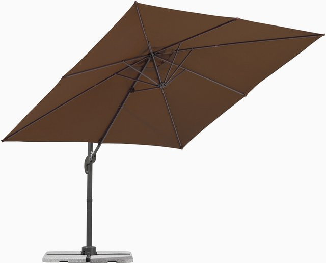 SCHNEIDER Velencia Sonnenschirm Mocca B/T/H: 250 x 250 x 230 cm - Bild 1