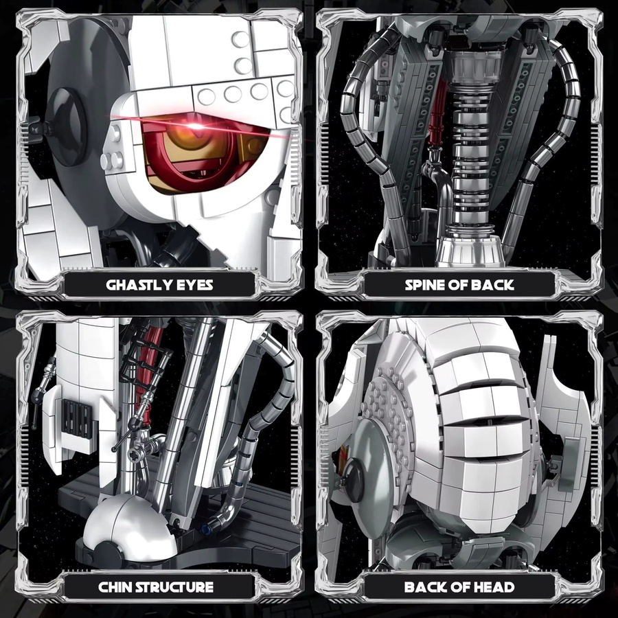 barweer Grievous-Helm-Bausatz, Star Wars, 788 Teile, ab 8 Jahren - Bild 6