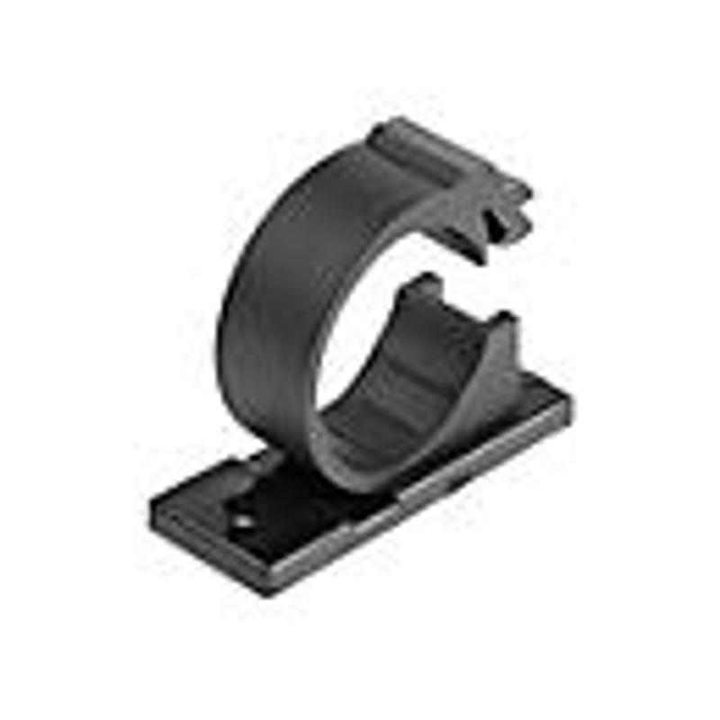 StarTech.com Selbstklebende Kabelklemmen Groß in Schwarz für PC Kabelmanagement und Ethernet/LAN Kabel (100er Packung) - Bild 2