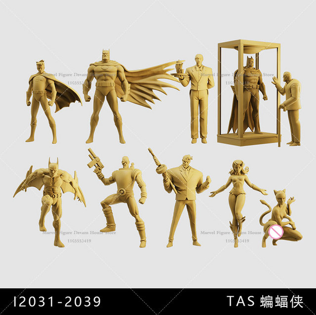 Hot Toys Miniatur-Szenenfiguren, unbemalte weiße Figuren, Einzelfigur - Bild 1