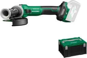 HiKOKI Akku-Winkelschleifer G3612DVE Basic in Grün mit 36,0 V - Bild 1
