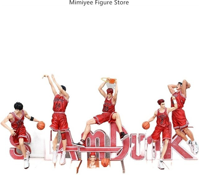 Bandai Slam Dunk Figuren, Einzelfigur, 5-teiliges Set - Bild 1