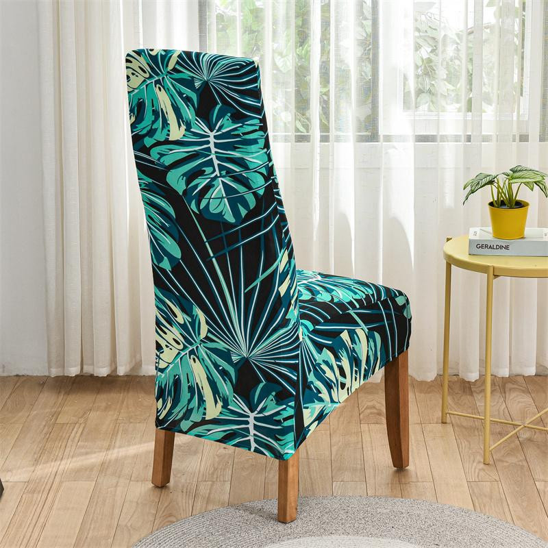 Stuhlhussenbezug XL für Hochlehner im Landhausstil von Household supplies MH, Farbe Pink, Material Polyester und Elasthan - Bild 3