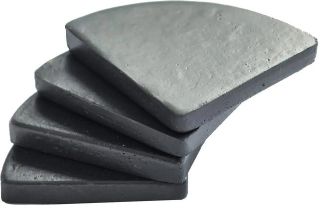 Vivanno Untersetzer Put aus Fiberzement in Anthrazit, B/T/H: 7 x 7 x 1 cm - Bild 1