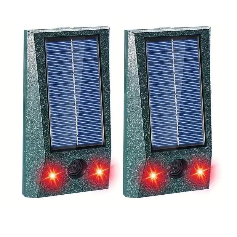 SAIJZEK Solarbetriebener Ultraschall-Tiervertreiber mit Blitzlicht, wasserdichter Mäusevertreiber für Garten und Hof zur Schädlingsbekämpfung - Bild 7