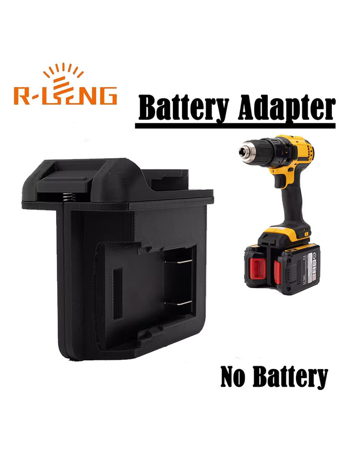 DeWalt 2-in-1 Elektroadapter-Konverter für 18V Li-Ion Dual-Akkus in Schwarz - Bild 5