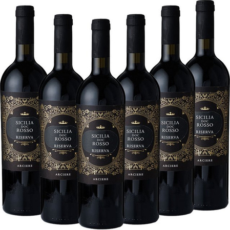 ARCIERE Sicilia DOC Rosso Riserva halbtrocken 0,75 l