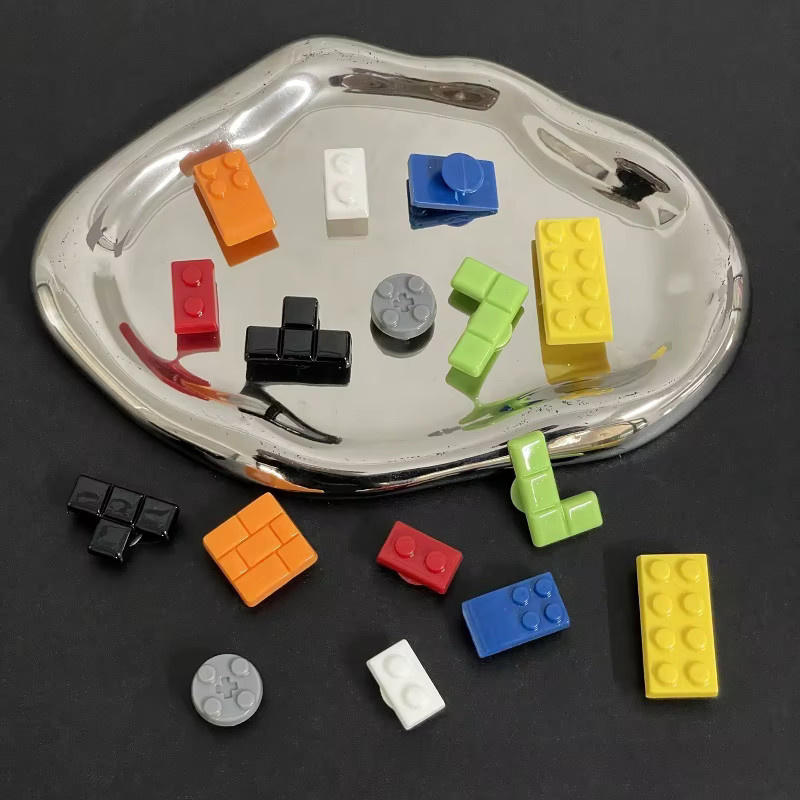 Bandai Schuhcharms-Set, Tetris-Stil, Unisex - Bild 4