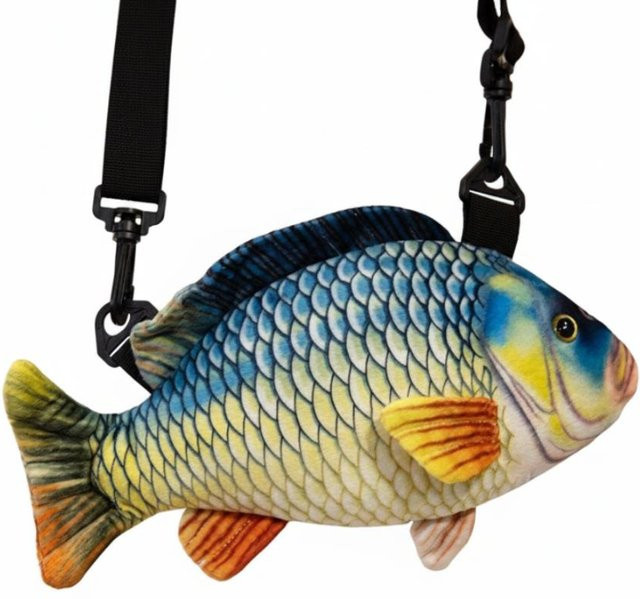 Binchi Fitness Ozean Tier Fisch Plüschtier Tasche, Bunt / Mehrfarbig, ab 7 Jahren - Bild 1
