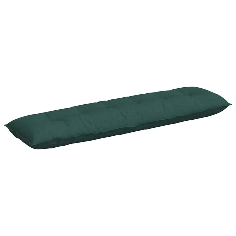 vidaXL Rückenkissen aus Polyester in Dunkelgrün, B/H/T: 180 x 50 x 19 cm - Bild 2