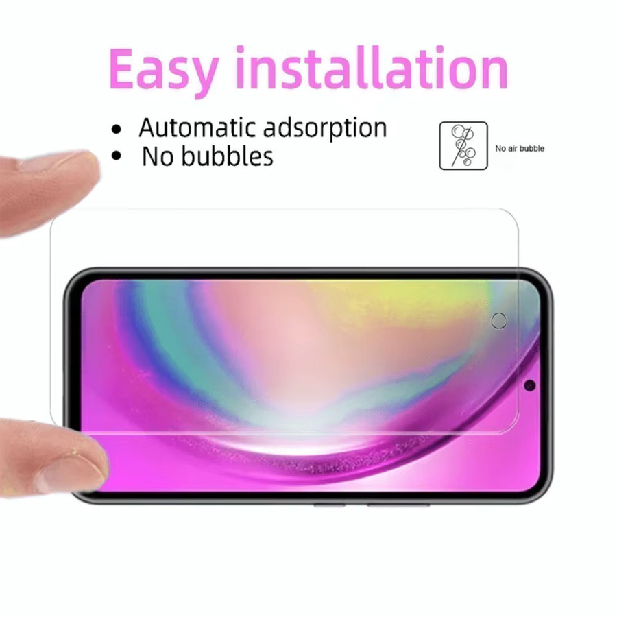 3 Stück Xiaomi Displayschutzfolie aus gehärtetem Glas für Redmi Note 14 5G 13 12 11 Pro 14S 12S 11S 15 15C 14C 13C 12C 10A transparent - Bild 4