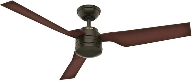 HUNTER FANS Outdoor Deckenventilator Cabo Frio Bronze Durchmesser: 132 cm mit Wandschalter - Bild 1