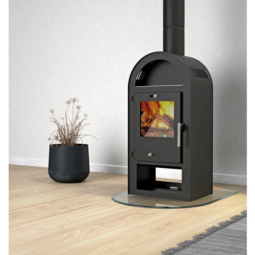 accente Ofen Magna 3.0 plus, schwarz, Stahl, B: 48 cm, H: 98,5 cm - Bild 3