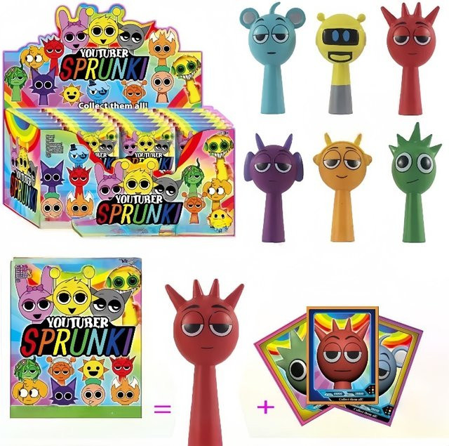 Sprunki Blind Box, Actionfigur, PVC, Einzelfigur - Bild 1