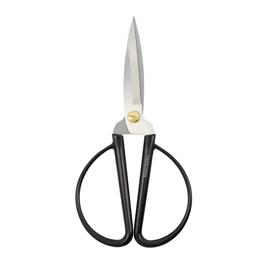 House Doctor Schere Shears aus rostfreiem Edelstahl in Silber, Gold oder Schwarz, Länge: 18,9 cm - Bild 1