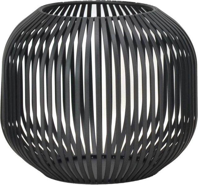 Laterne LUNARO aus Metall in Schwarz - Bild 1