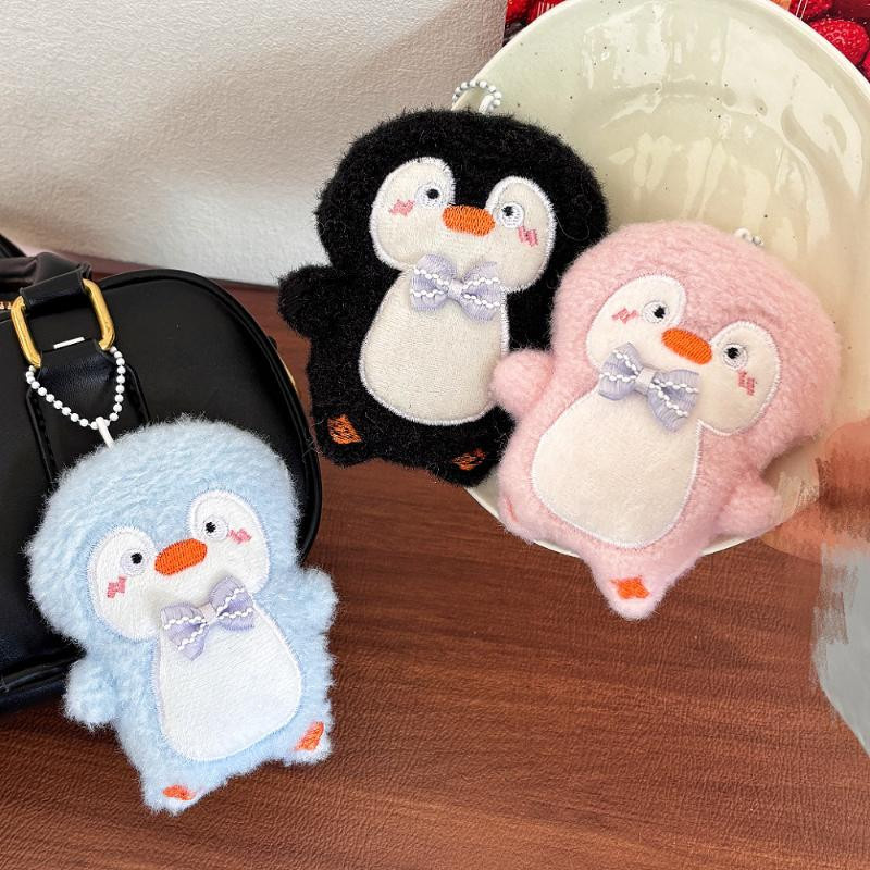 Yiran toy 1 Pinguin Plüsch Schlüsselanhänger Stofftier Bunt / Mehrfarbig - Bild 4