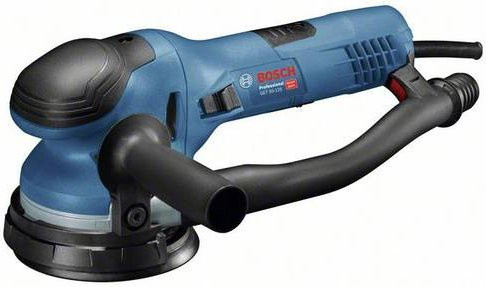 Bosch Professional Exzenterschleifer GET 55-125 mit 550W und Zubehör in Blau/Schwarz - Bild 1