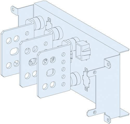 Schneider Electric LVS04429 PrismaSeT-P Anschlussverlängerung ohne Verbindung für ComPacT NSX/NSX Vigi 100-250 3-polig horizontal in Weiß - Bild 1