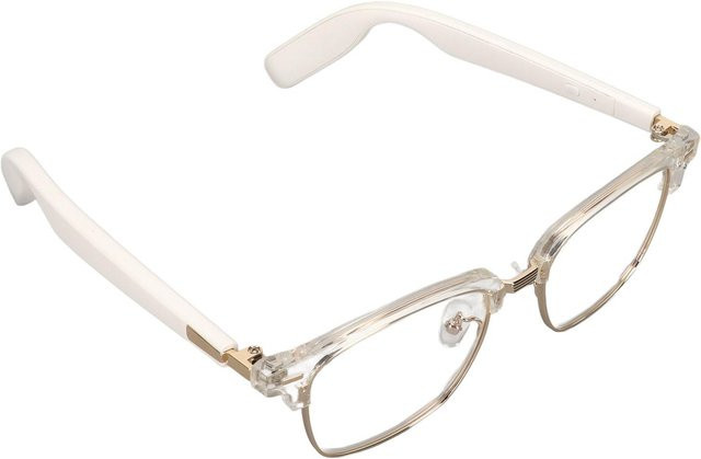 Smart Glasses mit Bluetooth 5.3, IP67 wasserdicht, Blaulichtblockierung und magnetischem Offener-Ohrlautsprecher in Transparent - Bild 1