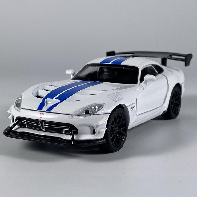 Linyi toy car Dodge Viper Acr Srt Legierung Sportwagen Modell, 1:32, mit Licht und Sound, Metall - Bild 1
