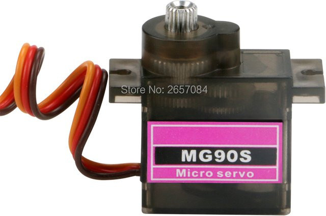 Real Hawk MG90S Mini Servo mit Metallgetriebe, 4-teiliges Set - Bild 1