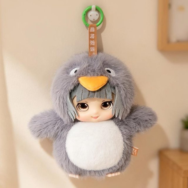 Yiran Health & Beauty Gugu Gaga Pinguin, Vinyl Plüschtier, 15cm, ab 3 Jahre - Bild 1