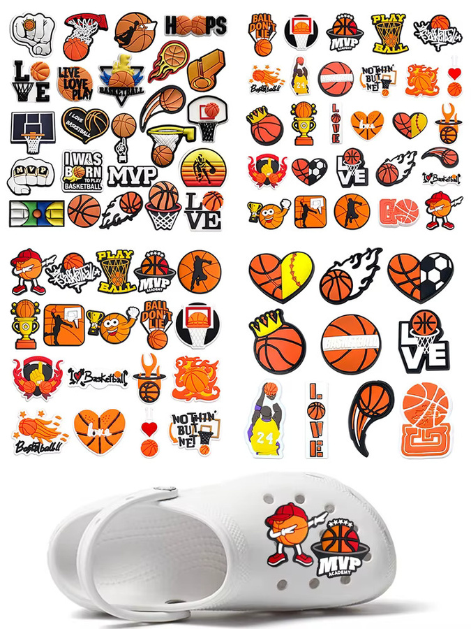 Hot Toys Basketball-Serie Schuh-Charms Pins - Bild 6