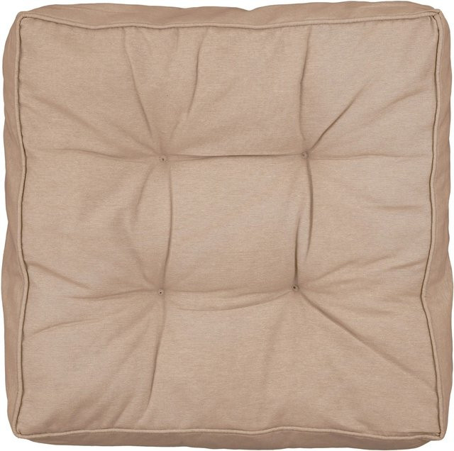 In the Mood Paddy Matratzenkissen Beige B/T/H: 47 x 47 x 10 cm - Bild 1