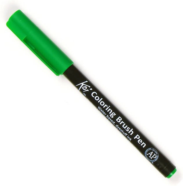 Sakura Koi Coloring Brush Pen in Emerald Green - Bild 1