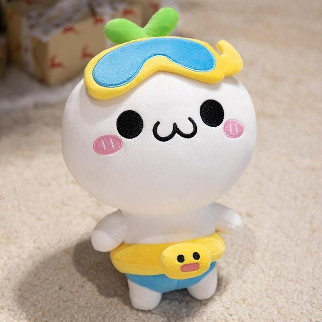 Kawaii Knödel Plüschtier, Stofftier, 30 cm, 1-teiliges Set - Bild 1