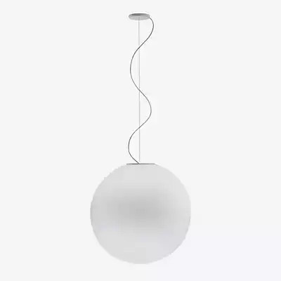 Fabbian Lumi Sfera Pendelleuchte in Weiß aus Glas - Bild 1
