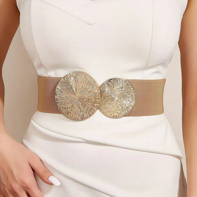 Gürtel Leopard, beige, Damen - Bild 1