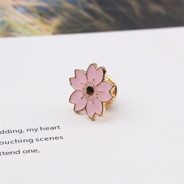 YULIN Brosche Süßkirschen, rosa, Damen - Bild 1