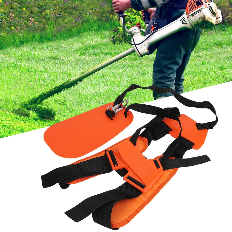 KONNWEI Verstellbarer Doppel-Trimmer-Schultergurt aus Nylon für Freischneider und Rasenmäher Unisex - Bild 3