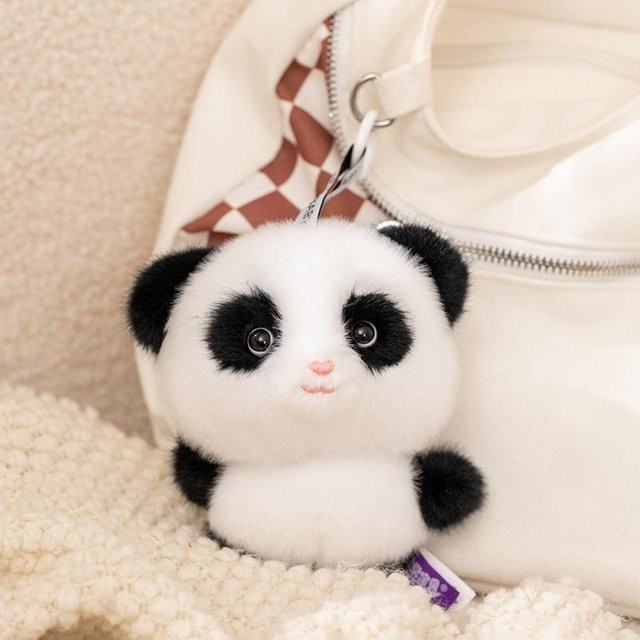 Yiran Health & Beauty Kawaii Tier Plüschtier Schlüsselanhänger, Plüschpuppe, 12cm - Bild 1