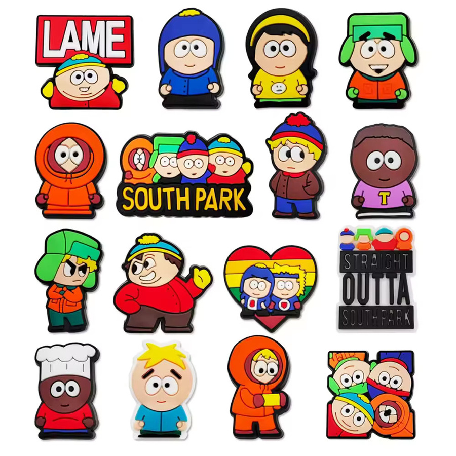 South Park Schuh-Charms, Kinder, Cartoon Schuh-Dekoration Zubehör - Bild 3