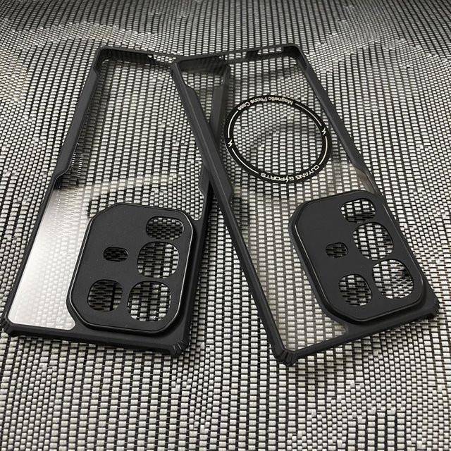 Magnetische Schutzhülle für Infinix Note 50 Pro, Note 50 und 50 Pro Plus 4G, transparente Acrylschale mit MagSafe Kompatibilität und stoßfestem Bumper - Bild 1