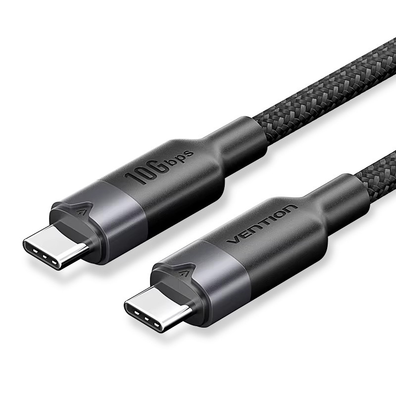 Vention USB-C-Kabel mit 100W Ladeleistung und 10Gbps Datenübertragung für 4K60Hz Videoübertragung - Bild 5